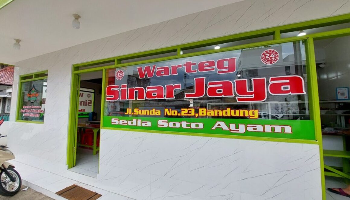 Estimasi Investasi Franchise Warteg Sinar Jaya