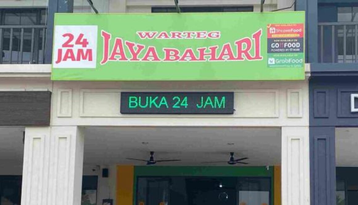 Estimasi Modal Usaha Franchise Warteg Jaya Bahari BSD