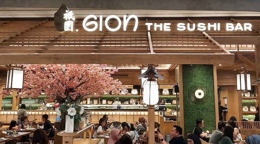 Franchise Gion The Sushi Bar, Waralaba Restoran Jepang, Modal Bisnis Sushi, Kemitraan Kuliner Premium, Majalah Franchise