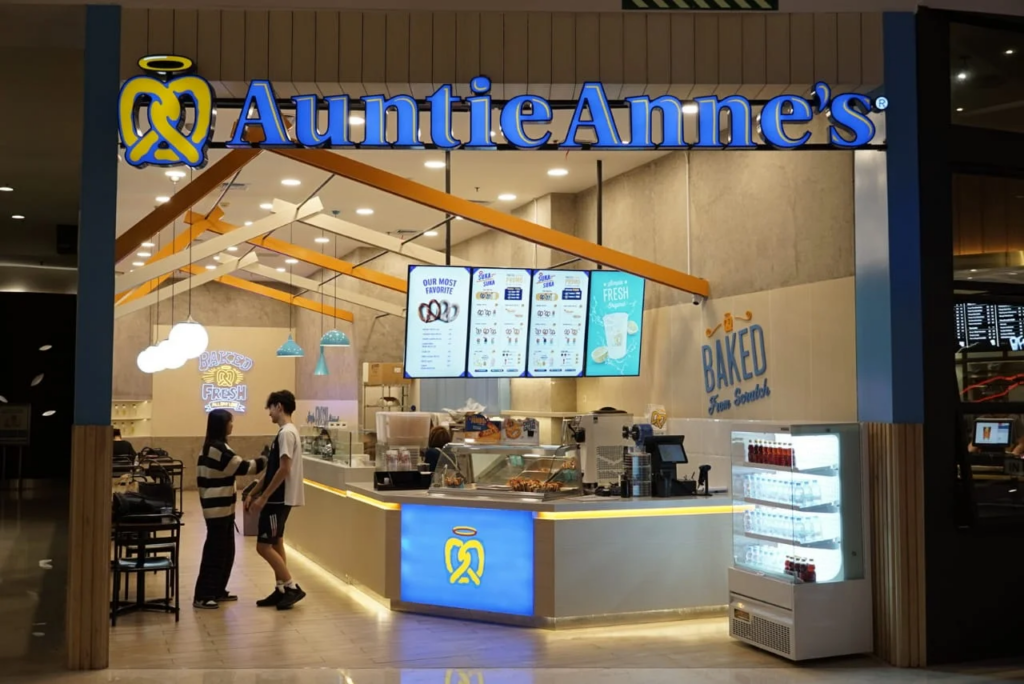 Franchise Auntie Anne's, Waralaba Camilan, Peluang Bisnis Pretzel, Kemitraan Kuliner, Majalah Franchise