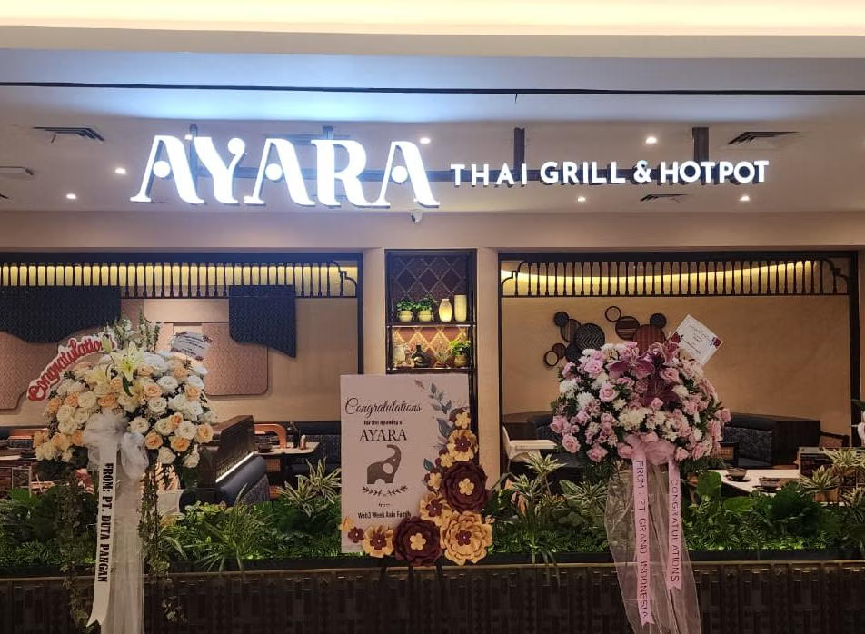 Franchise Ayara Thai Grill & Hotpot, Kemitraan Restoran AYCE, Modal Bisnis Kuliner, Waralaba Makanan Thailand, Majalah Franchise