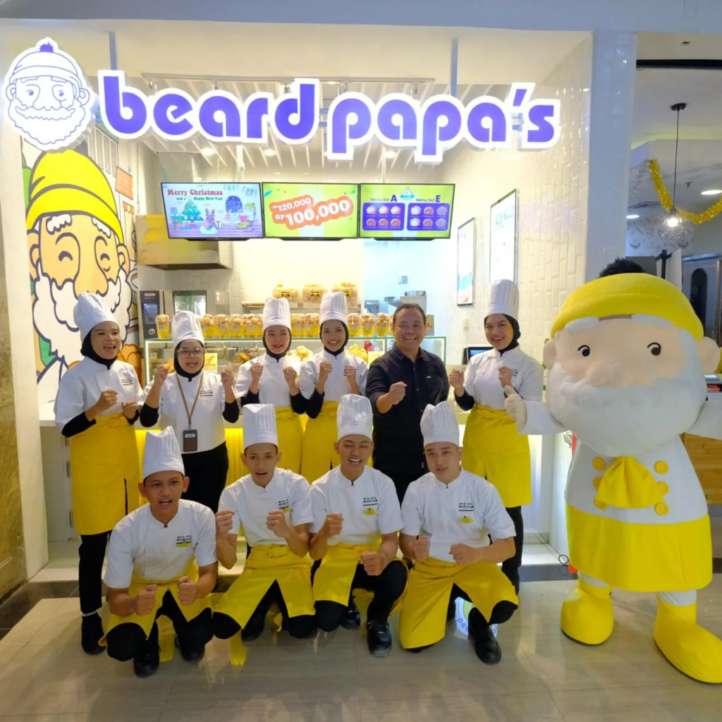 Franchise Beard Papa's, Waralaba Kue Sus, Harga Kemitraan, Syarat Franchise, Majalah Franchise