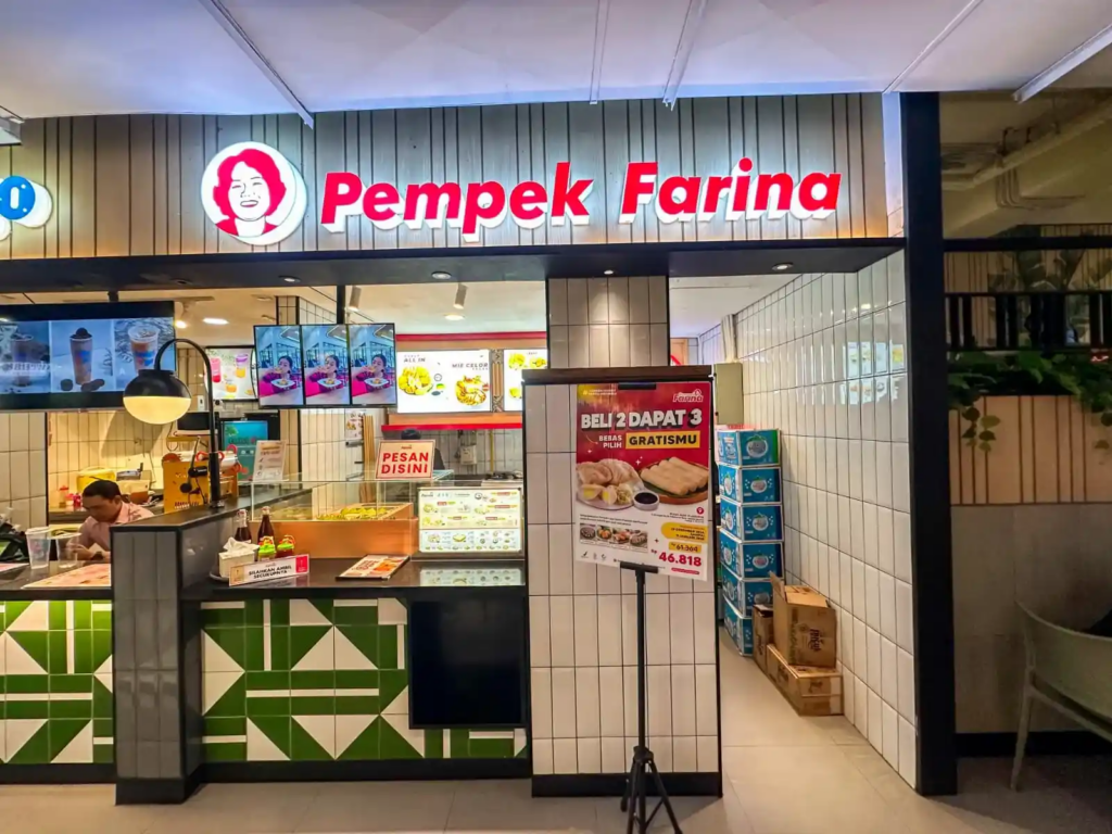 Franchise Pempek Farina, Waralaba Kuliner Nusantara, Harga Kemitraan Pempek, Bisnis Makanan Tradisional, Majalah Franchise