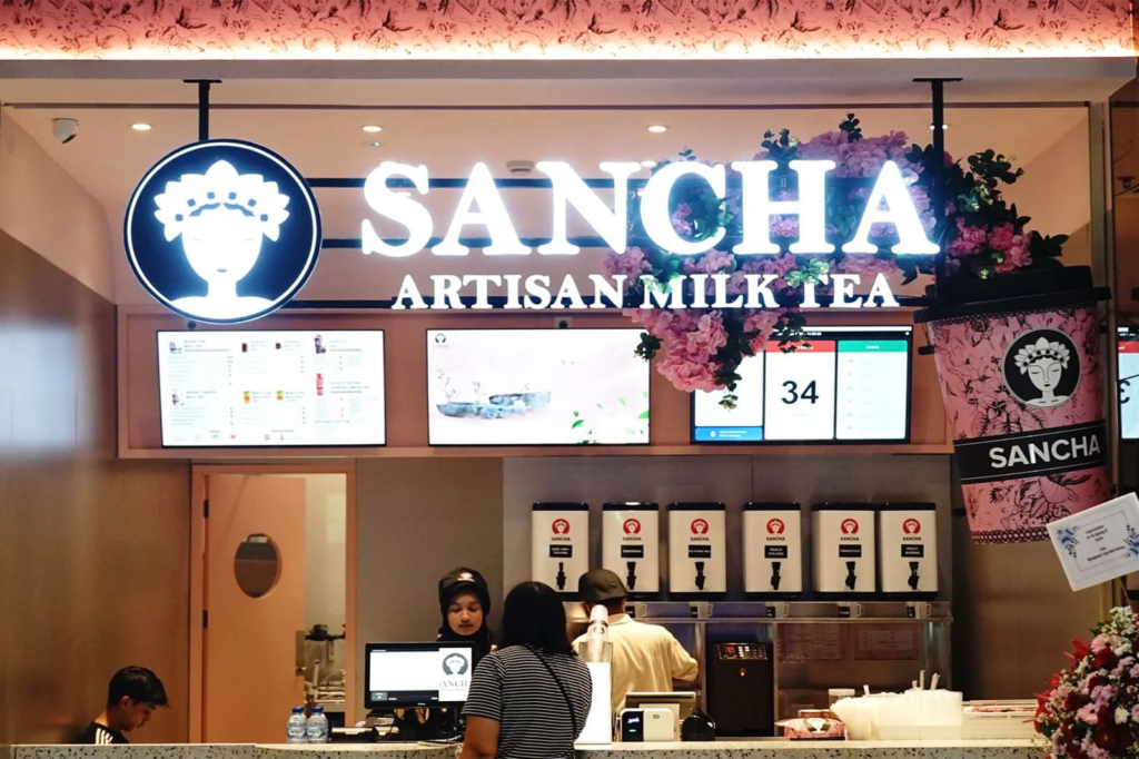 Franchise Sancha Artisan Milk Tea, Waralaba Minuman Premium, Harga Paket Franchise, Usaha Teh Susu, Majalah Franchise