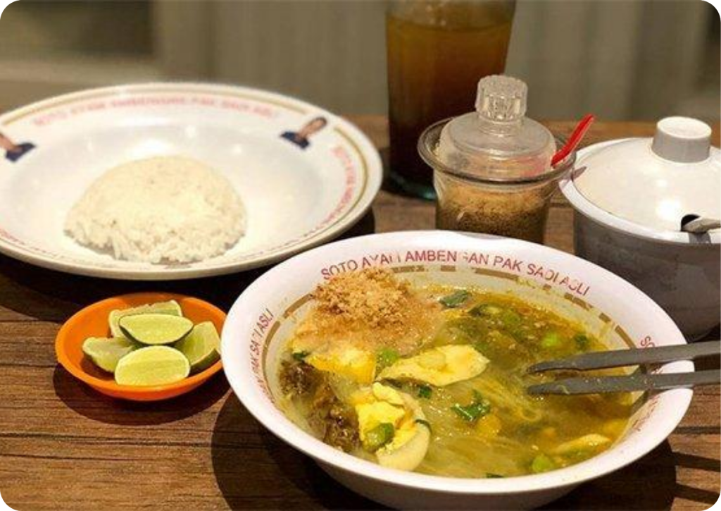 Franchise Soto Ambengan Pak Sadi, Waralaba Kuliner Legendaris, Bisnis Soto Surabaya, Peluang Usaha Makanan, Majalah Franchise