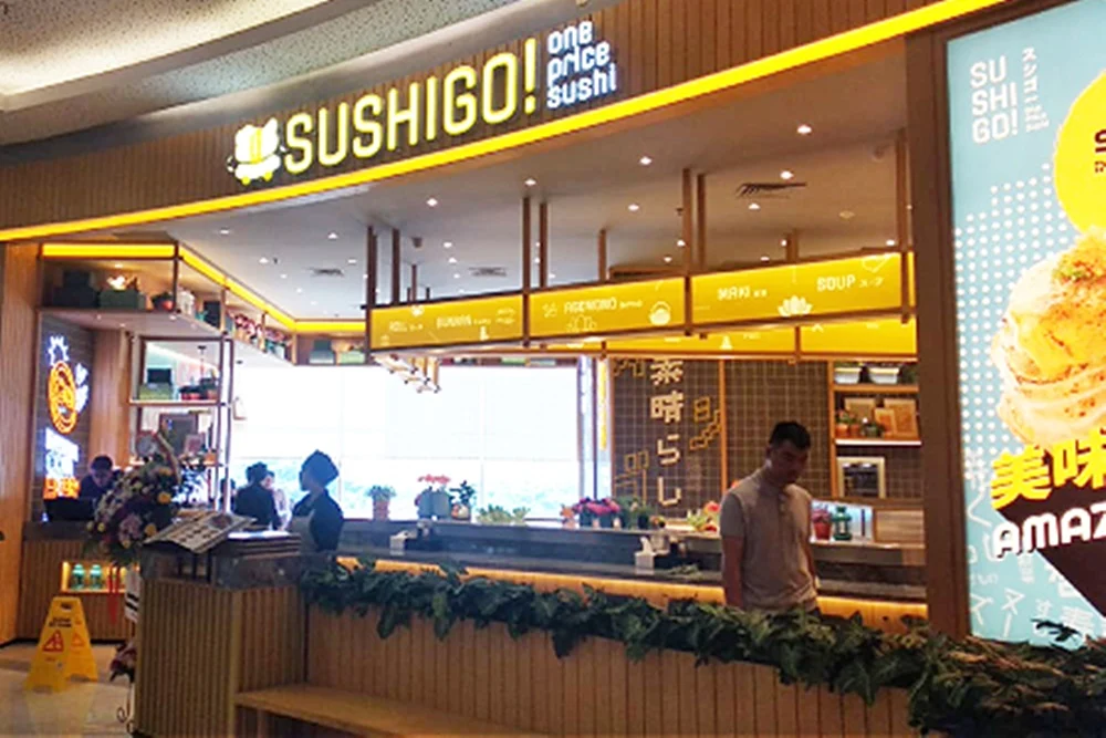 Franchise Sushi Go, Waralaba Restoran Jepang, Biaya Kemitraan Sushi, Peluang Bisnis Kuliner, Majalah Franchise