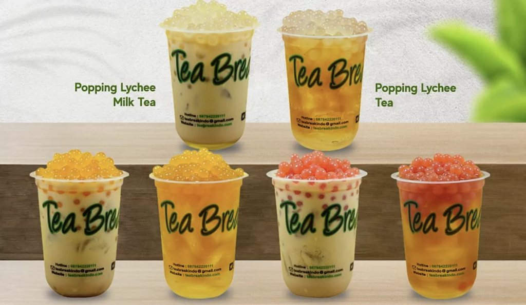 Franchise Tea Break, Waralaba Minuman, Bisnis Teh Kekinian, Kemitraan Modal Kecil, Majalah Franchise