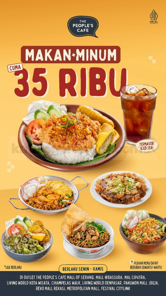 Franchise The People's Cafe, Waralaba Cafe Ismaya, Peluang Usaha Kuliner, Modal Bisnis Cafe, Majalah Franchise