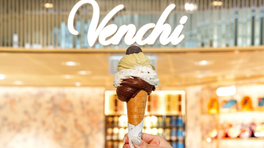Franchise Venchi, Waralaba Cokelat Mewah, Gelato Premium Italia, Investasi Kuliner 2026, Majalah Franchise